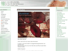 Tablet Screenshot of ihre-hautaerzte.de